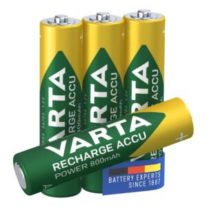 Bateri Varta AAA 1.2V (HR03) Recharge Accu / 4-Pack