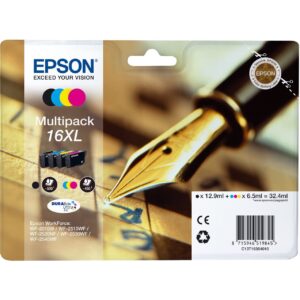 INK Epson 16XL C13T16364012 4er Multipack (BKMCY) deri në 450 faqe – Zezë, Blu, Rozë, Verdhë