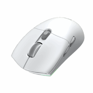 Maus Gaming Meetion Air GW33-01 Tri-Mode / Butona 6 / 64 g / 200-10000 DPI / USB / 2.4G+Bluetooth / e bardhë