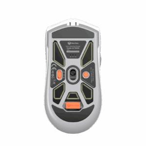 Maus Gaming Meetion Air GW33-01 Tri-Mode / Butona 6 / 64 g / 200-10000 DPI / USB / 2.4G+Bluetooth / e bardhë