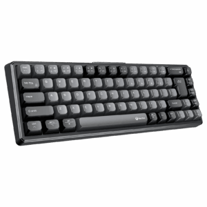 Tastierë Gaming Meetion MK12 65% Tri-Mode Mechanical / 2.4G Bluetooth / US / e zezë