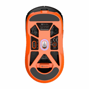 Maus Gaming Meetion Air GW24 Tri-Mode Lightweight / 62g / Butona 5 / 50-8000 DPI / USB / 2.4G+Bluetooth / e zezë