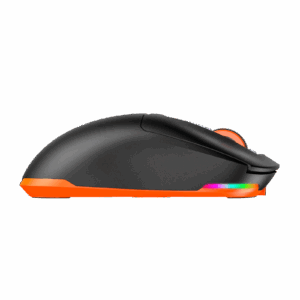Maus Gaming Meetion Air GW24 Tri-Mode Lightweight / 62g / Butona 5 / 50-8000 DPI / USB / 2.4G+Bluetooth / e zezë
