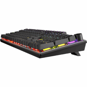 Tastierë Gaming Meetion MK009 Pro Mechanical / Red Switch / RGB / Anti-Ghosting / US / e zezë