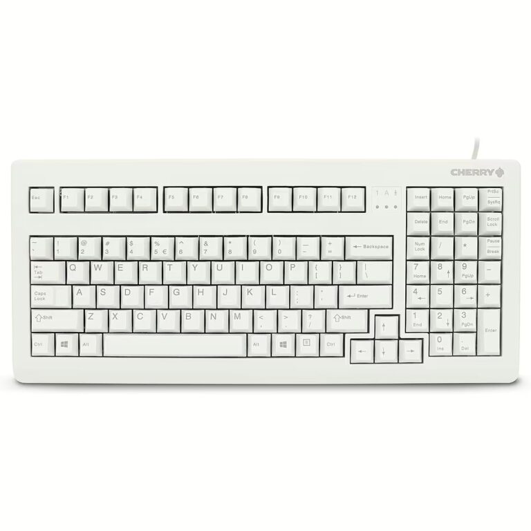 Tastierë me kabllo CHERRY COMPACT G80-1800 / QWERTY / UK / Gri