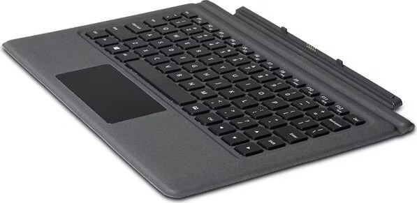 Aksesorë për tablet Wortmann TERRA TYPE COVER PAD 1200 / QWERTY US Layout / Magnetike – Zezë
