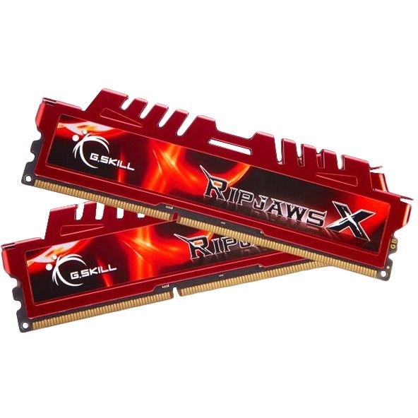 RAM DIMM 8GB (2x4GB) DDR3‑1600 CL9 G.SKILL Ripjaws‑X – Dual‑Kit
