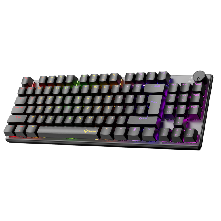 Tastierë Gaming Meetion MK008 Pro Wired / US Layout - Zezë