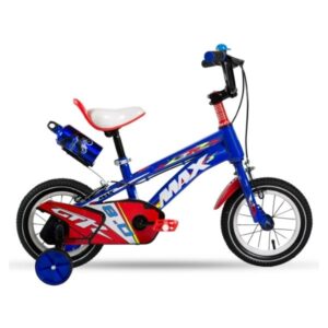 Bicikletë MAX BIKE 12″ GTR - Blu/Kuqe