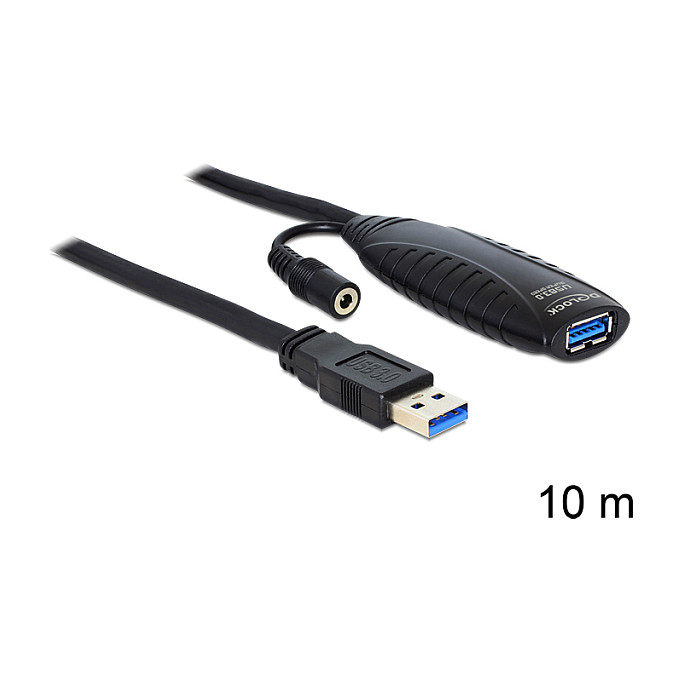 Kabllo USB DELOCK USB 3.0 Extension / Active / 10 m