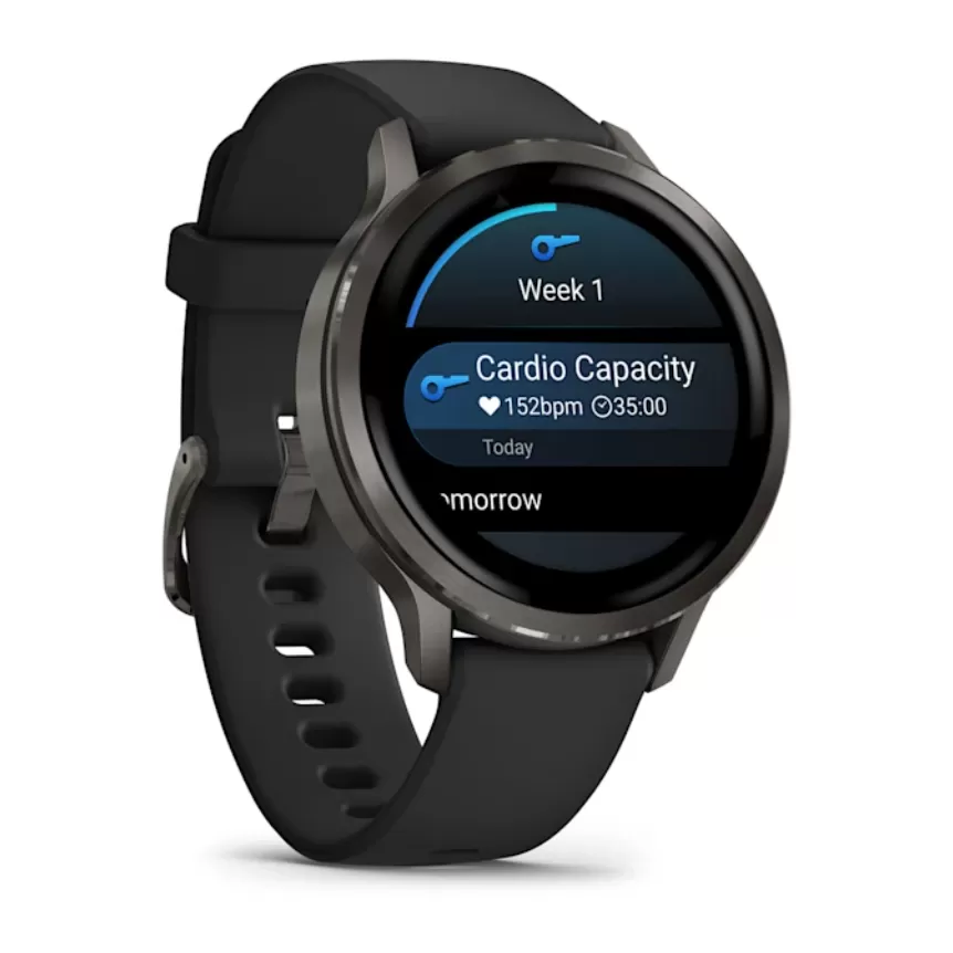 Orë e mençur Garmin Venu 4 GPS Smartwatch 41mm with Silicone Strap – Zezë / Hiri - Figura 2