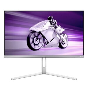 Monitor Gaming Philips 27M2N8500 / 27 " / Quad HD QDOLED OLED / 360 Hz / 0.03 ms / DisplayPort + HDMI + Power + USB-A to USB-B / Bardhë