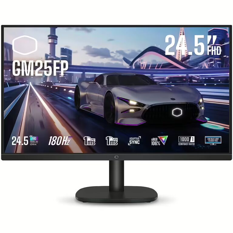 Monitor CoolerMaster GM25FP / 24.5″ / 1920×1080 / 180Hz / IPS / I zi