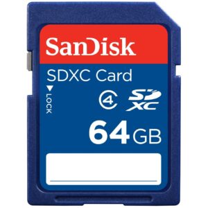 Kartë Memorie SD CARD SDXC 64GB Sandisk C4