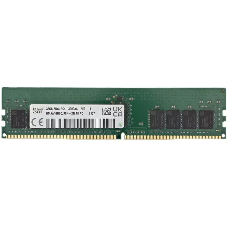 RAM Memorie Hynix DDR4-3200 / 32GB / Reg. ECC / DIMM / 2Rx8 / Server
