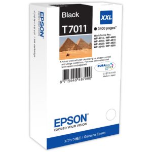 INK Epson C13T70114010 EHC kapacitet i lartë sipas ISO/IEC 24711 - Zezë