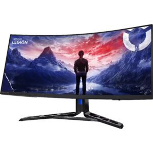Monitor Gaming Lenovo Legion R34w-30 / 34" / Wide QHD VA / 180 Hz / 0.5ms / HDMI+DP / Curved / Zezë