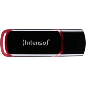 USB Flash Drive Intenso / 8GB / 2.0 / Typ-A / 28MB/s / Kappe – Zezë /Kuqe