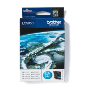 INK Brother LC-985C deri në 260 faqe sipas ISO/IEC 24711 - Blu