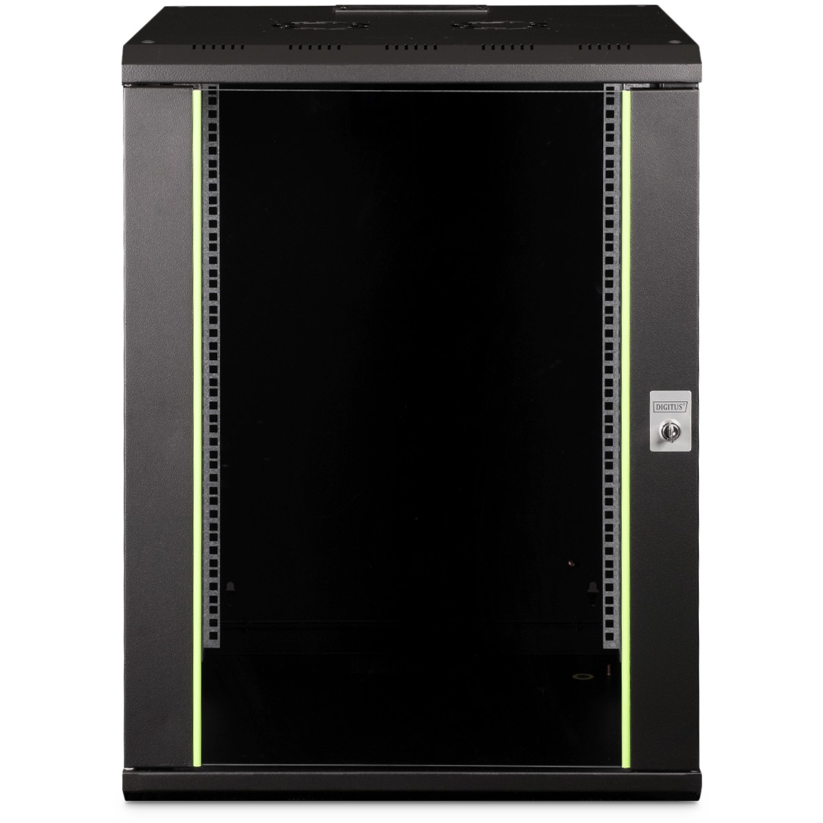 Raft për Server DIGITUS Wall-mounted Cabinet 16U / 820x600x600mm – Zezë - Figura 3