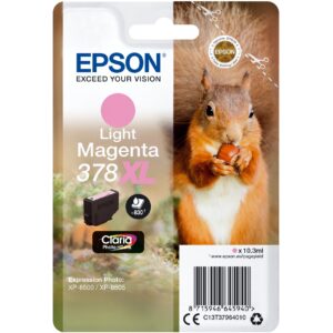 INK Epson 378XL Ink Cartridge C13T37964010 / up to 830 pages – Rozë e hapur