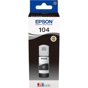 INK Epson 104 EcoTank Ink Bottle C13T00P140/ up to 4,500 pages – Zezë
