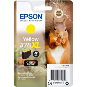 INK Epson 378XL C13T37944010 / deri 830 faqe – Verdhë