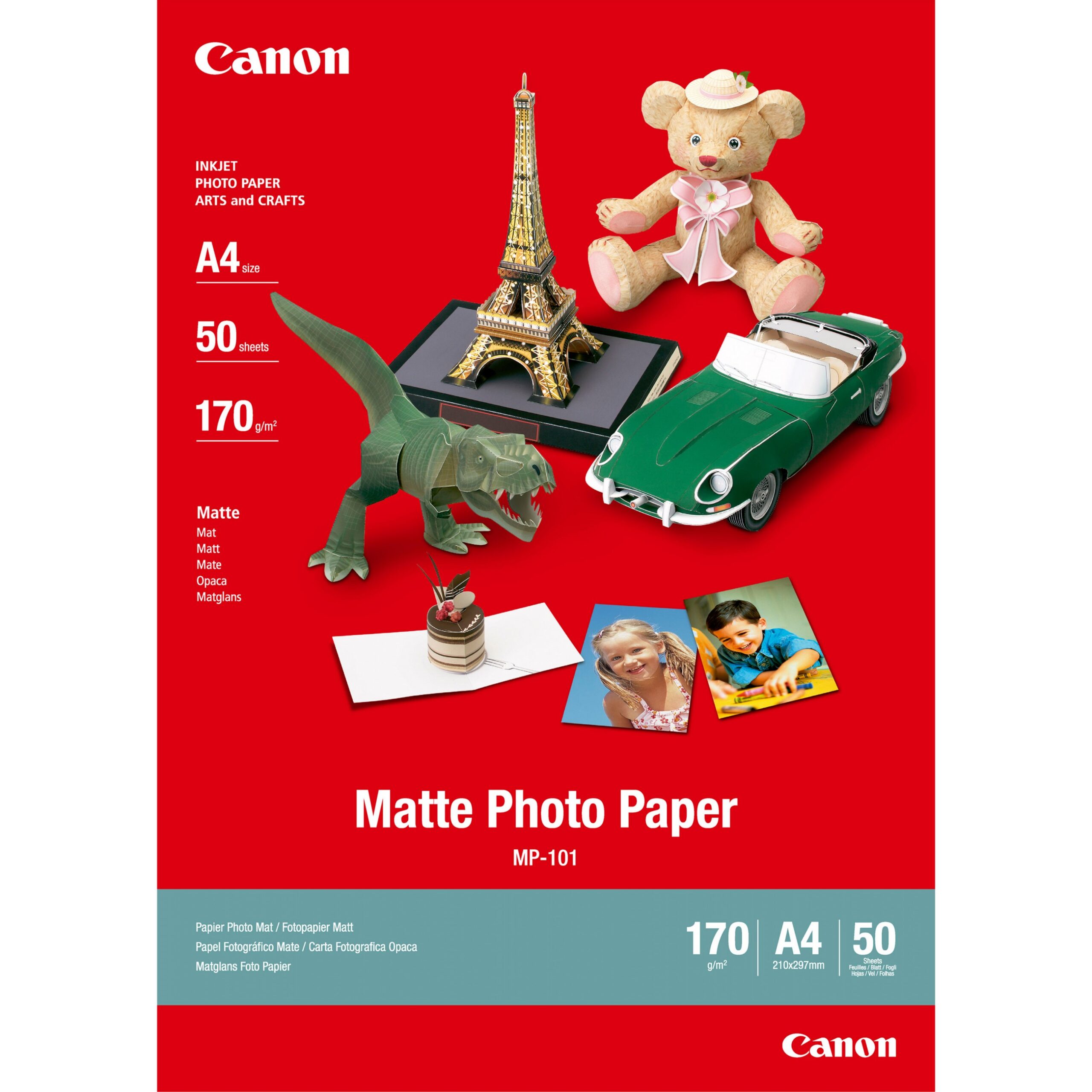 Letër Canon Photo Paper MP-101 7981A005 A4 – 50 Sheets Matte