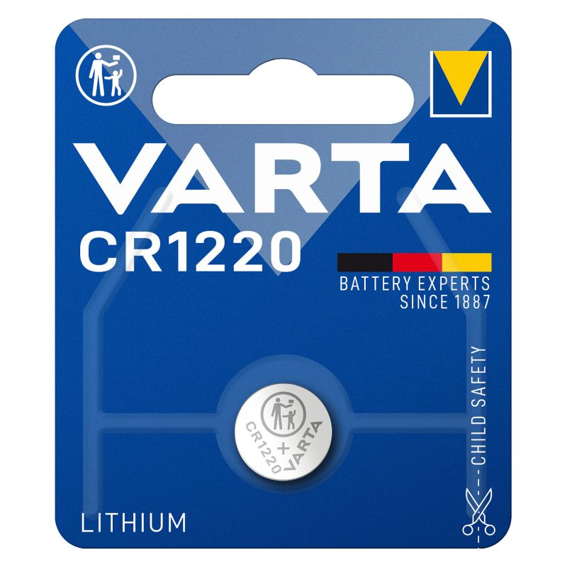 Bateri Button Varta CR1220 Lithium 3V - Figura 2