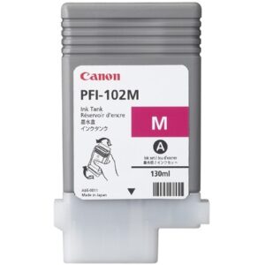 INK Canon PFI-102M deri në kapacitet standard sipas ISO/IEC 24711 - Rozë