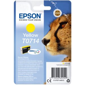 INK Epson T071440 deri në kapacitet standard sipas ISO/IEC 24711 - Verdhë