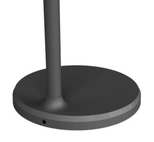 Aksesorë për tablet ALLNET High Performance Display 32" / Floor stand with bracket and base plate featuring built-in battery and charging function - Zezë
