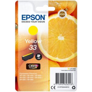 INK Epson C13T33444012 – Verdhë
