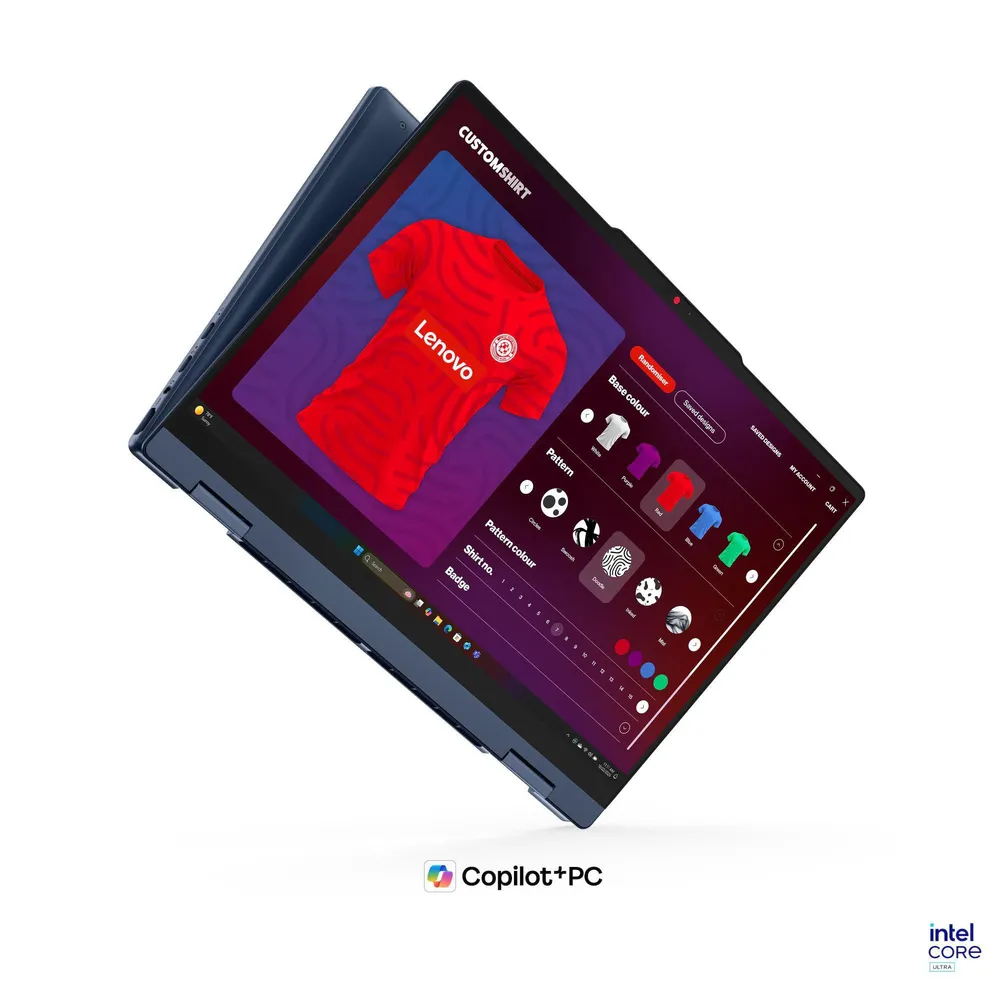 Laptop Lenovo IdeaPad 5i 2-in-1 14IPH11 / Ultra 7 355 / 16GB DDR5 / 512GB / 14″ WUXGA IPS Touch 60Hz / Intel Graphics – Blu e Errët 3
