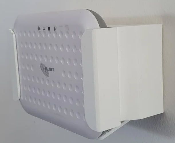 Aksesorë për rrjet ALLNET Wall Mount ALL-BM200 / ISP Bridge Modem / VDSL2 / Theft Protection - Bardhë