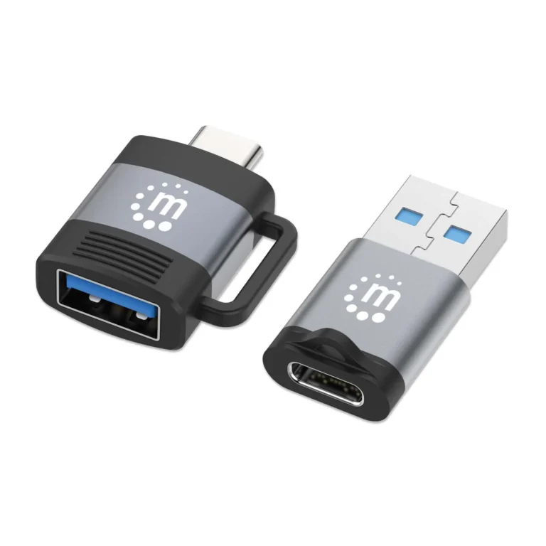 Set me 2 pjesë: Konverter USB-C në USB-A dhe USB-A në USB-C