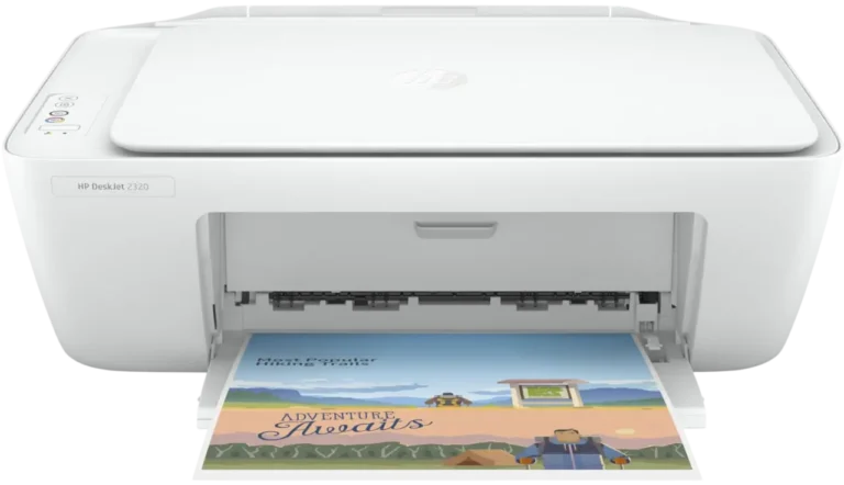 Printer MFP HP Deskjet 2320 / Printim, kopjim, skanim / 7.5 faqe/min (bardhë e zi), 5.5 faqe/min (ngjyra) / USB 2.0 (pa Wi-Fi) / i bardhë