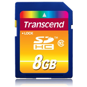 Kartë Memorie SD CARD 8GB Transcend Ultimate SDHC 10MB/s