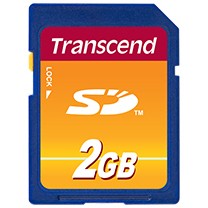 Kartë Memorie SD CARD 2GB Transcend SD 10MB/s