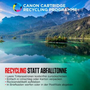 Toner Canon Tinte CLI-571 0386C008 4er Multipack (BKMCY)