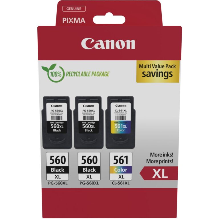 Toner Canon Tinte PG-560XL/CL-561XL 3712C009 3er Multipack (2xBK/Ngjyrë)