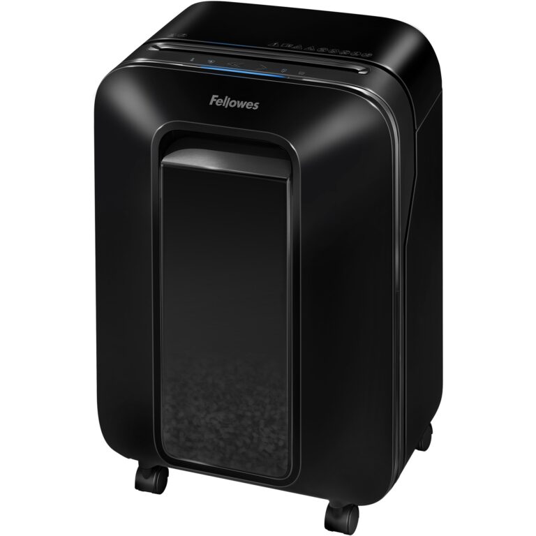Shredder Fellowes Powershred LX201 Aktenvernichter MicroCut 12 Blatt 2x12mm P-5 Schwarz
