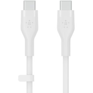 Aksesorë për telefon Belkin Flex Silikon-Kabel. USB-C / USB-C 2.0. 1m. Doppelpack