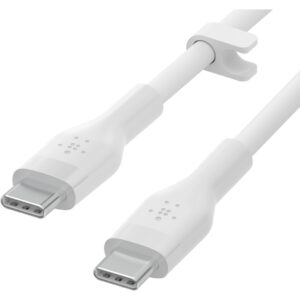 Aksesorë për telefon Belkin Flex Silikon-Kabel. USB-C / USB-C 2.0. 1m. Doppelpack
