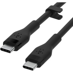 Aksesorë për telefon Belkin Flex Silikon-Kabel. USB-C / USB-C 2.0. 1m. Doppelpack