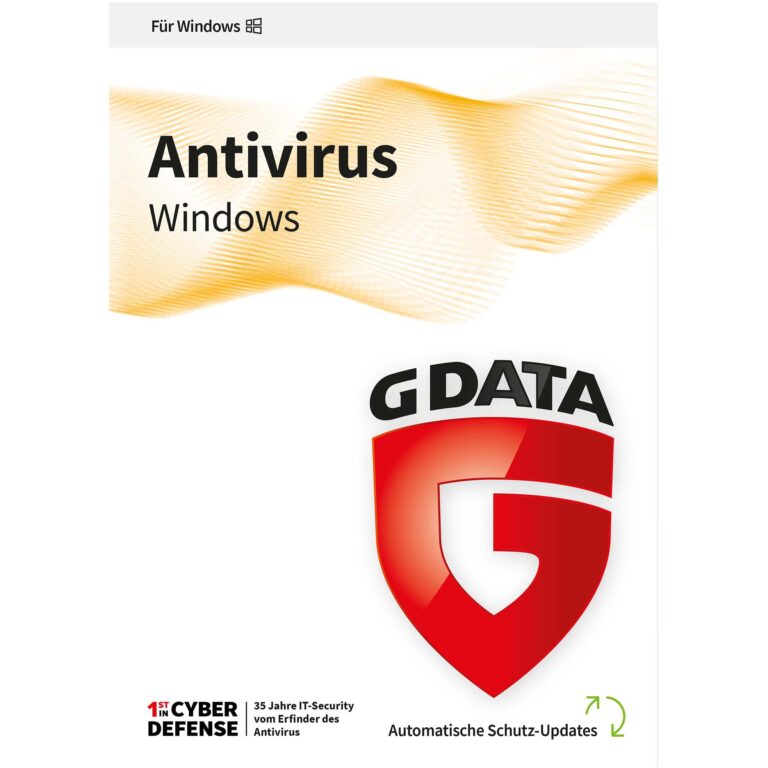 Software për Siguri G Data Antivirus Windows - 1 Year (10 Lizenë) - New - ESD-Download