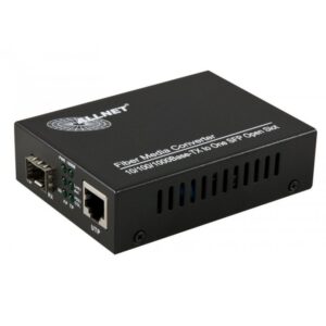 Aksesorë për Rrjet ALLNET NET Medienkonverter 10/100/1000BASE-T auf 1000BASE-SX/-LX Single/-Multimode SFP Mini-GBIC Anschluss ALL-MC104G-SFP1