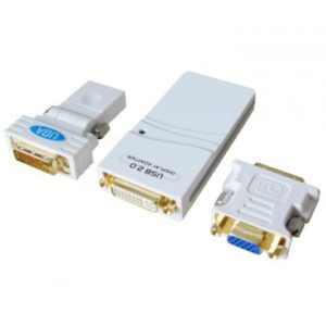 Aksesorë për Rrjet ALLNET USB 2.0 DVI/VGA/HDMI Adapter