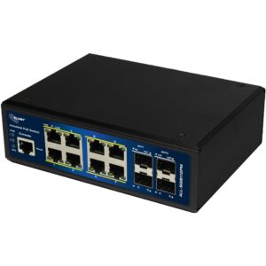 Switch ALLNET 8+4P ALL-SGI8112PMJ POE M industrial