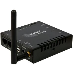 Switch ALLNET MSR Zentrale ALL3419 inkl. 3 Sensor Ports & WLAN & Temperaturfüler ALL3006 für IP Ndërtesa Automatizimi